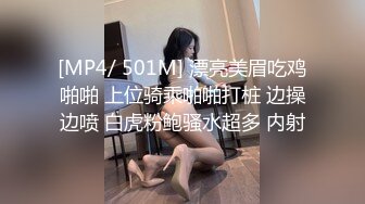 [MP4/ 501M] 漂亮美眉吃鸡啪啪 上位骑乘啪啪打桩 边操边喷 白虎粉鲍骚水超多 内射