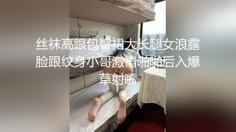 丝袜高跟包臀裙大长腿女浪露脸跟纹身小哥激情啪啪后入爆草射嘴