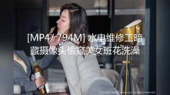 [MP4/ 794M] 水电维修工暗藏摄像头偷窥美女班花洗澡