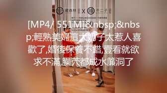 [MP4/ 551M]&nbsp;&nbsp;輕熟美婦這大奶子太惹人喜歡了,婚後保養不錯,壹看就欲求不滿,臊茓都成水簾洞了